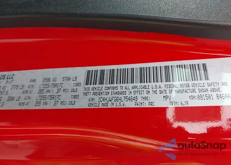 2017 Jeep Wrangler Unlimited Rubicon 4X4 z USA, uszkodzony, nr VIN 1C4HJWFG6HL754649